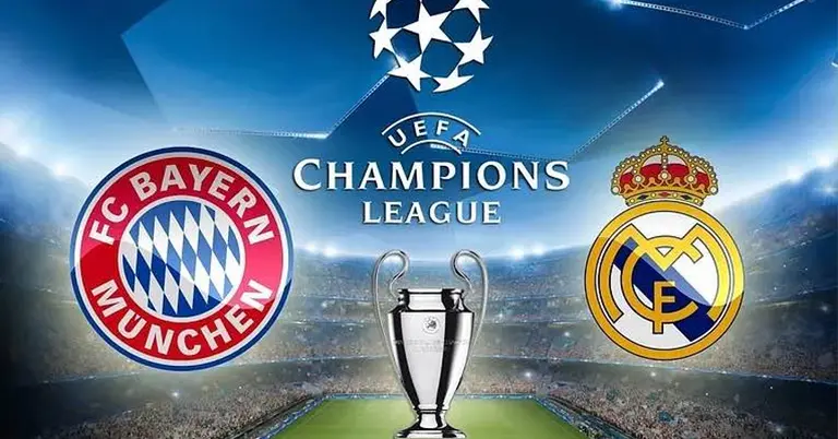 বায়ার্ন ও রিয়াল মাদ্রিদের লোগো